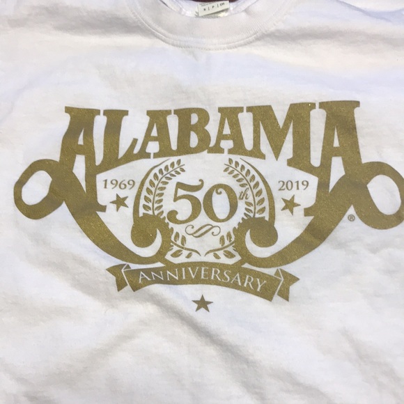 Alabama Country Music 50th Anniversary Long Sleeve Tee - Picture 2 of 6